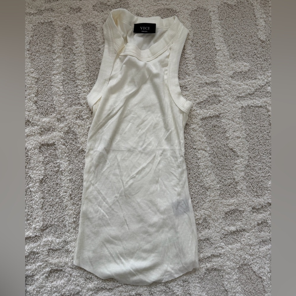 Vici cream tank